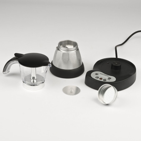 Girmi Caffettiera Elettrica MC23 Programmabile 3 Tazze 400W