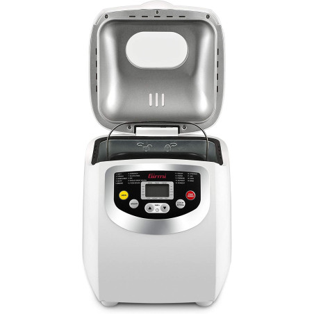 Girmi Macchina del Pane MP20 1Kg 19programmi Gluten Free 600W Bianco