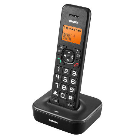 Telefono Cordless Brondi Bravo Star Nero