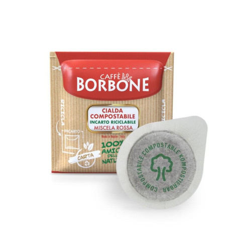Borbone Box Cialde 44mm Miscela Rossa 50pz
