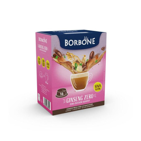 Borbone Capsule Comp.A ModoMio Ginseng Zero 16pz