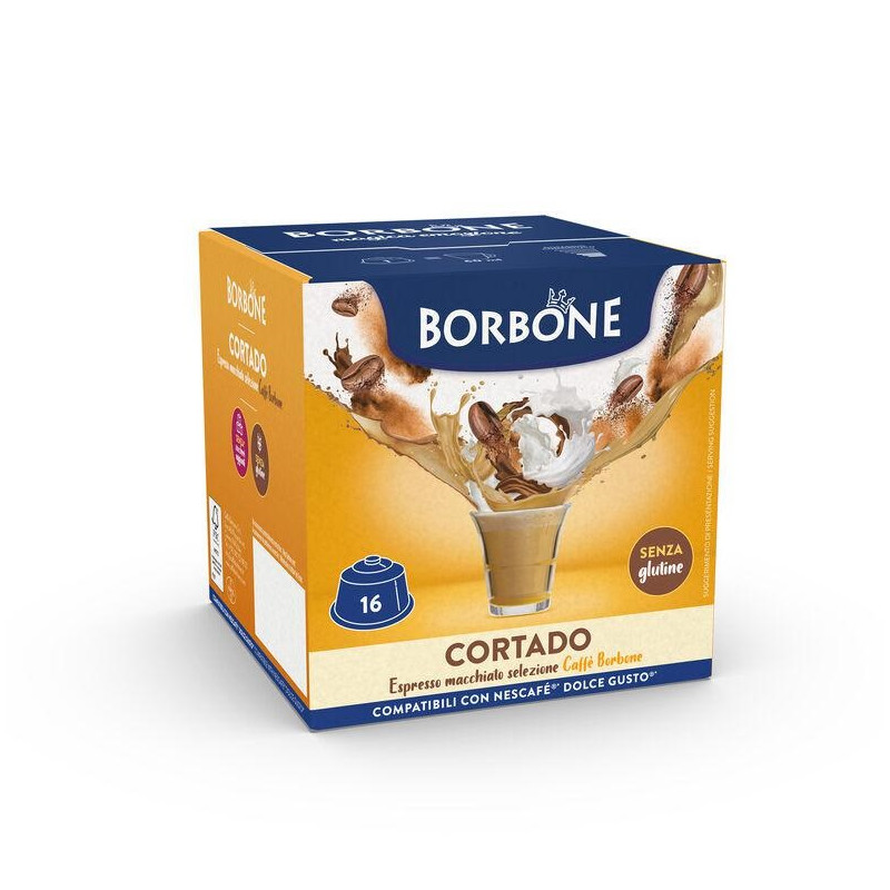 Borbone Capsule Comp.Dolce Gusto Caffe Macchiato 16pz