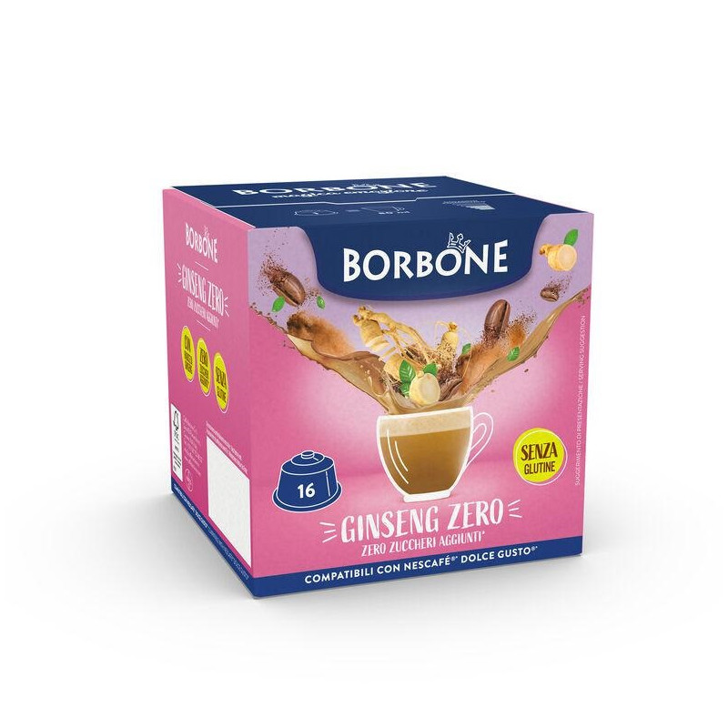 Borbone Capsule Comp.Dolce Gusto Ginseng Zero 16pz
