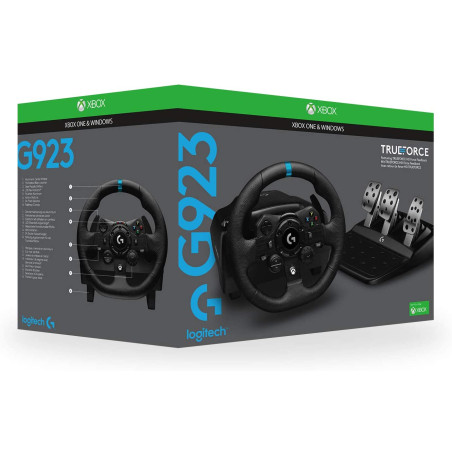 Logitech Volante + Pedaliera G923 Trueforce Doppia Frizione XBOX Serie X/XBOX ONE/PC