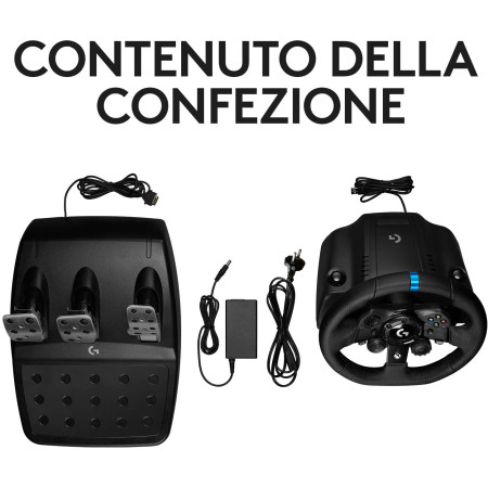 Logitech Volante + Pedaliera G923 Trueforce Doppia Frizione XBOX Serie X/XBOX ONE/PC