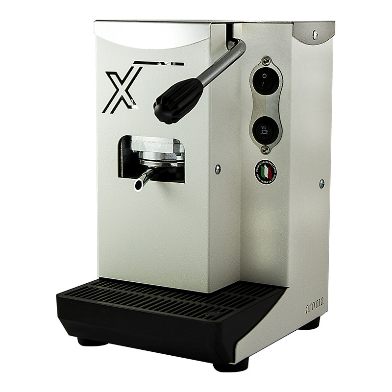 Aroma X Macchina da Caffè Cialde 44mm Bianco