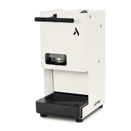 Aroma Ego' Macchina da Caffè Cialde Cialde 44mm Bianco