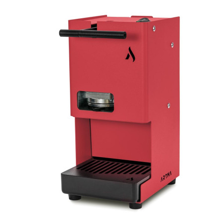 Aroma Ego' Macchina da Caffè Cialde Cialde 44mm Rosso Corallo