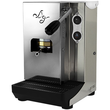 Aroma Plus Basic Macchina da Caffè Cialde 44mm Silver