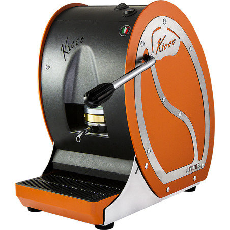 Aroma Kicco ABS Macchina da Caffè Cialde 44mm Arancio