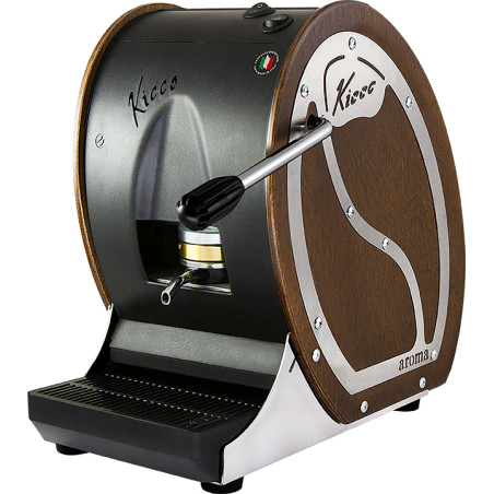 Aroma Kicco Legno Macchina da Caffè Cialde 44mm Mogano