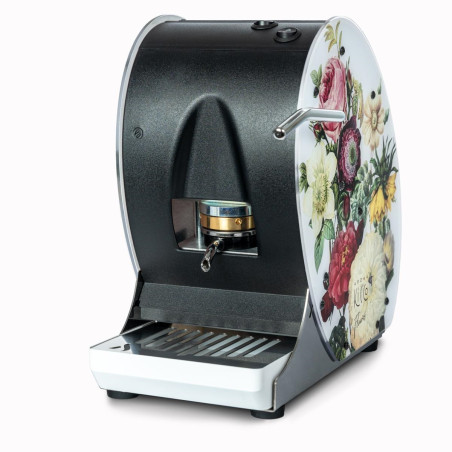 Aroma Kicco Vintage Macchina da Caffè Cialde Cialde 44mm Flower