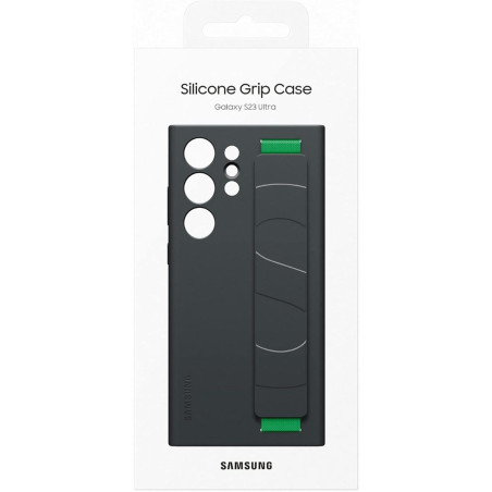 Samsung Cover Silicone Grip Case S23 Ultra Black EF-GS918TB