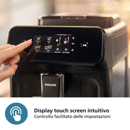Philips Macchina da Caffè Automatica Grani EP2224/10 1500W
