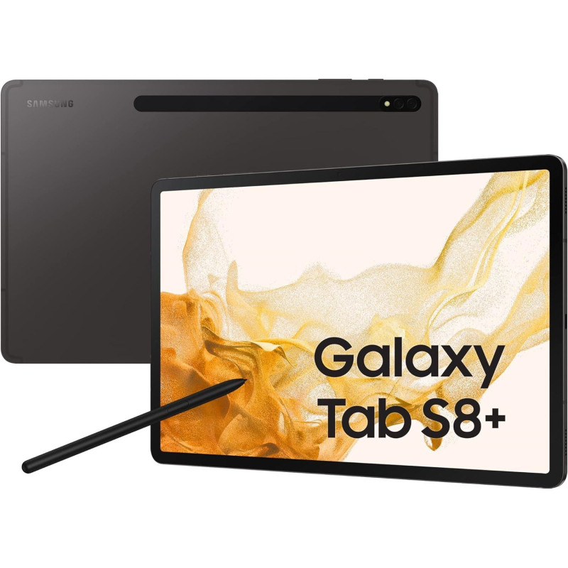 Samsung SM-X800N Galaxy Tab S8+ 8+256GB 12.4" WiFi Graphite ITA