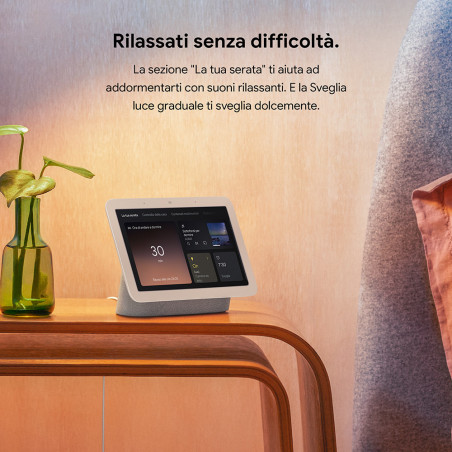 Google Nest Hub 2 Grigio Antracite Charcoal
