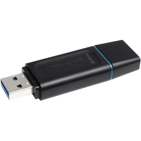 Kingston Pendrive USB-A 3.2 64GB DTX/64GB Nero/Celeste