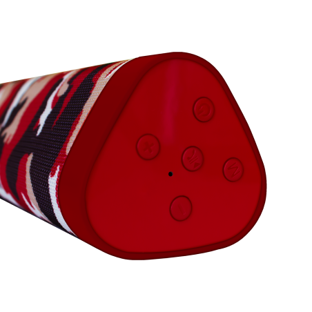 Fenner Tech Speaker BT A15 10W/BT5.0/TF Card/USB/FM/AUX Red Camo