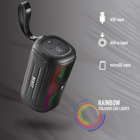 NGS Speaker Roller Beast IPX5 USB/TF/AUX-IN/BT 32W Nero