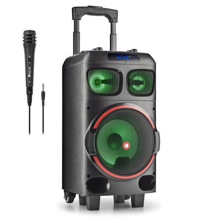 NGS Spekear Trolley WildDubZero DJ Party Microfono RGB TWS 120W Nera