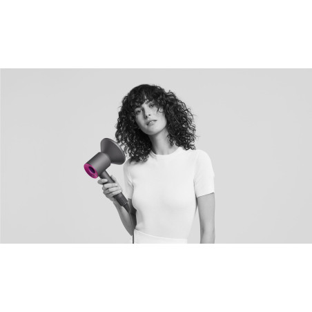 Dyson Asciugacapelli HD07 Supersonic Hair Dryer 1600W Grigio/Fucsia