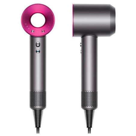 Dyson Asciugacapelli HD07 Supersonic Hair Dryer 1600W Grigio/Fucsia