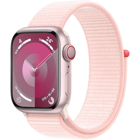 Apple Watch Serie 9 Cell 41mm Aluminium Pink Sport Light Light Pink MRJ13QL/A