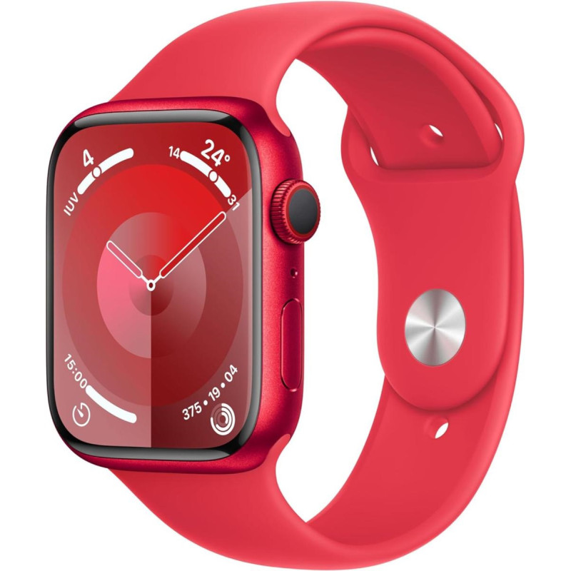 Apple Watch Serie 9 Cell 45mm Aluminium (PRODUCT)Red Sport Band (PRODUCT)Red S/M MRYE3QL/A