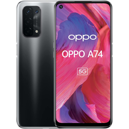 OPPO A74 6+128GB 6.5" 5G Fluid Black DS ITA