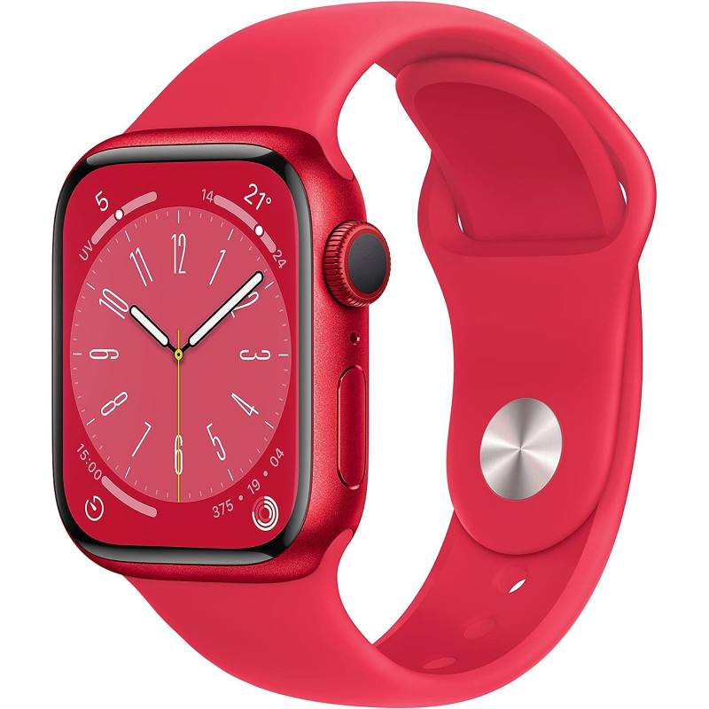 Apple Watch Serie 8 Cell 41mm (PRODUCT)RED AC/RED SB MNJ23TY/A