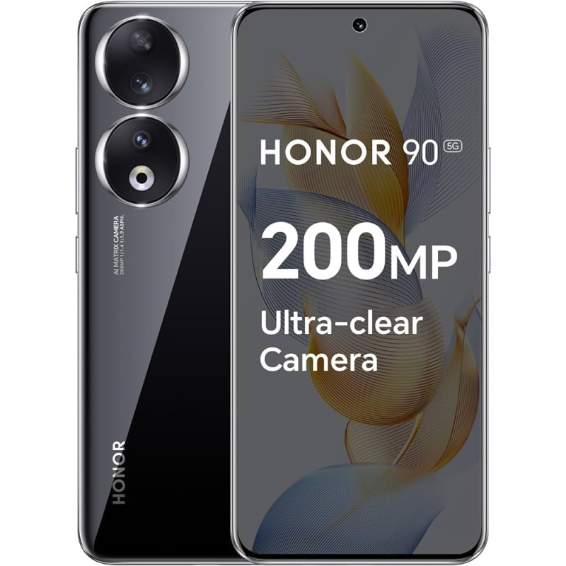 Honor 90 12+512GB 6.7" 5G Midnight Black EU