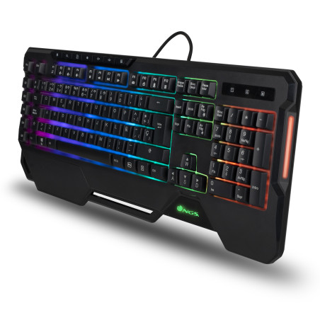 NGS Tastiera Wired Gaming RGB GKX-450 Programmabile