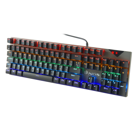 NGS Tastiera Wired Gaming RGB GKX-500 Programmabile