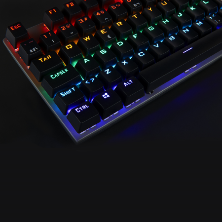 NGS Tastiera Wired Gaming RGB GKX-500 Programmabile