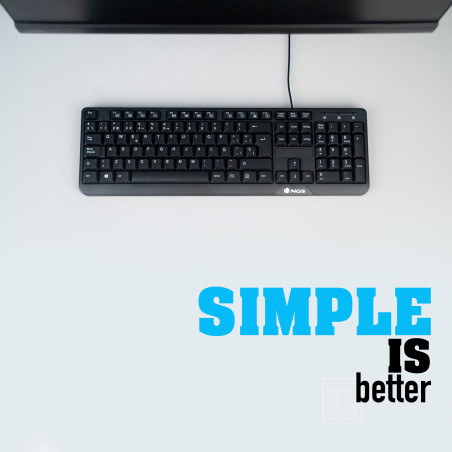 NGS Tastiera Wired Funky V3 Italiana Nera