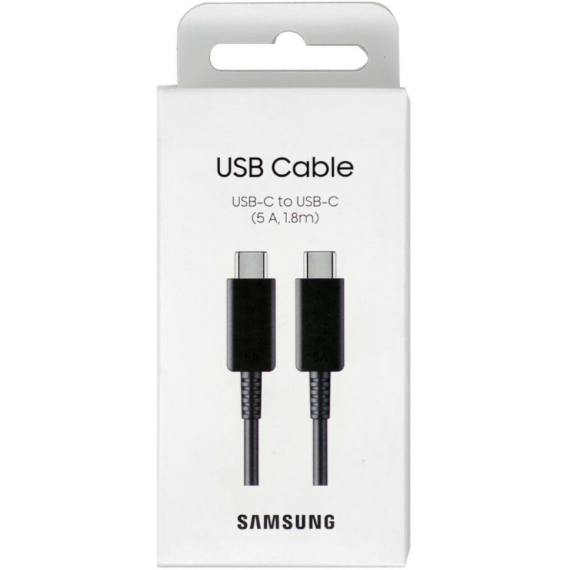 Samsung Cavo USB-C to USB-C EP-DX510JB 1.8m 5A Black
