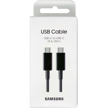 Samsung Cavo USB-C to USB-C EP-DX510JB 1.8m 5A Black