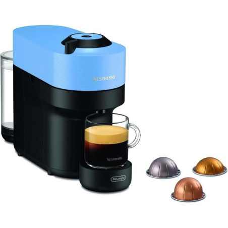 DeLonghi Macchina da Caffè Nespresso Vertuo ENV90.A Pop Azzurro