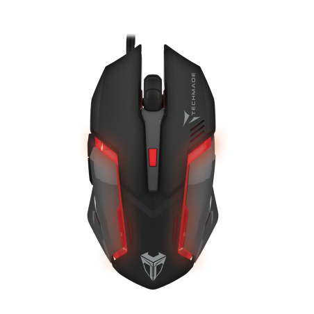 Techmade Kit Tastiera + Mouse Wireless + Tappetino + Cuffia Gaming