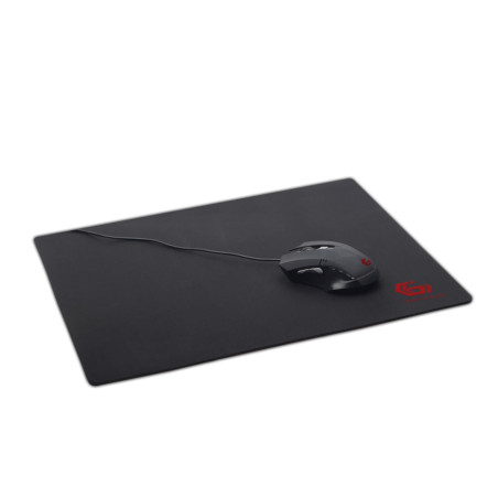 Techmade Gembird Tappetino Mouse Antiscivolo 20x25cm Nero