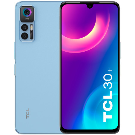 TCL 30+ 4+128GB 6,7" Dual Sim Blue