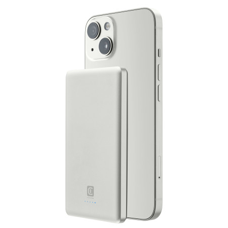 Cellularline Powerbank iPhone MAG Lite 5000mhA MagSafe White