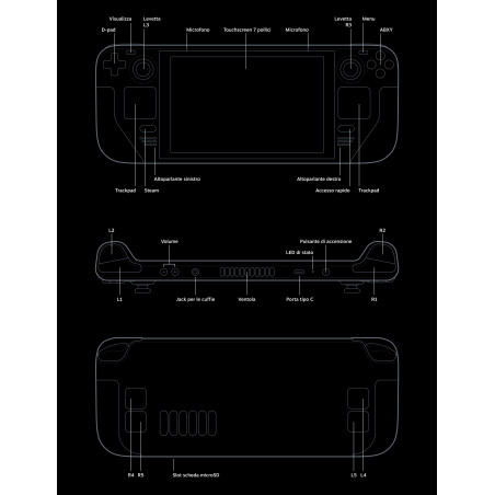 Valve Steam Deck Console 512GB
