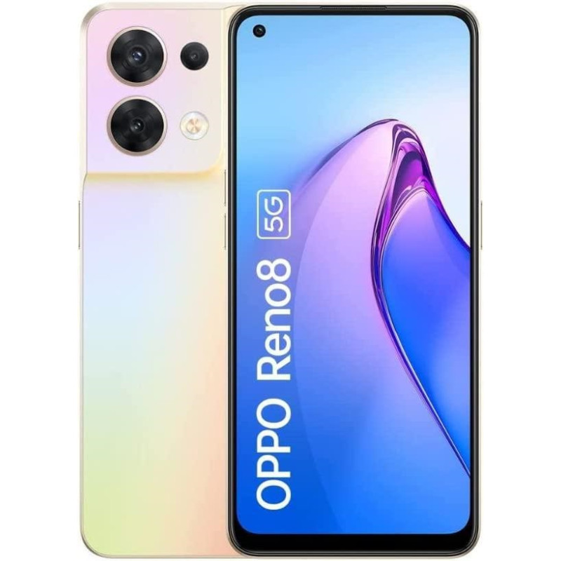 OPPO Reno 8 8+256GB 6.4" 5G Shimmer Gold DS EU