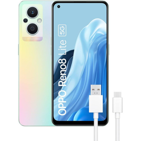 OPPO Reno 8 Lite 8+128GB 6.4" 5G Rain DS TIM