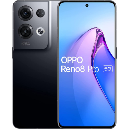 OPPO Reno 8 Pro 8+256GB 6.7" 5G Black TIM