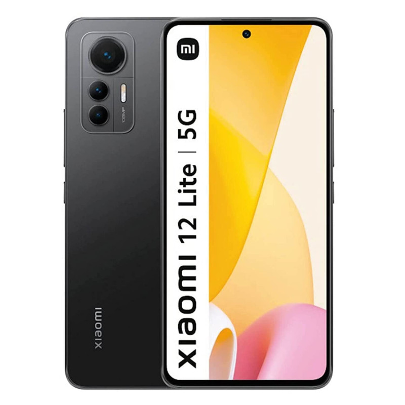 Xiaomi 12 Lite 6+128GB 6.55" 5G Black DS EU