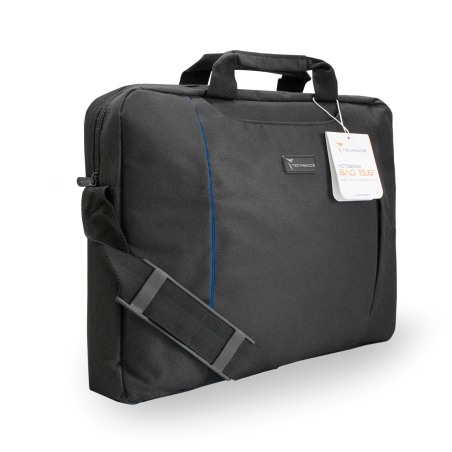Techmade Borsa per Notebook Nylon fino a 15.6" Blu Scuro
