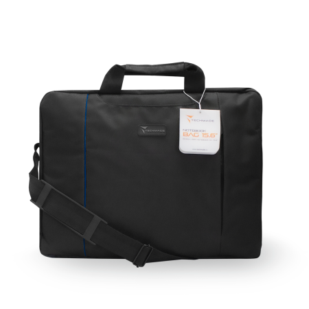 Techmade Borsa per Notebook Nylon fino a 15.6" Blu Scuro