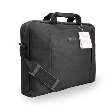 Techmade Borsa per Notebook Nylon fino a 15.6" Nero